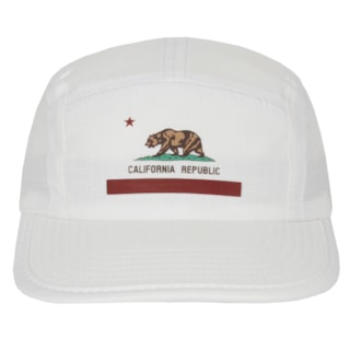 Boné Surf Alive Five Panel California Republic White