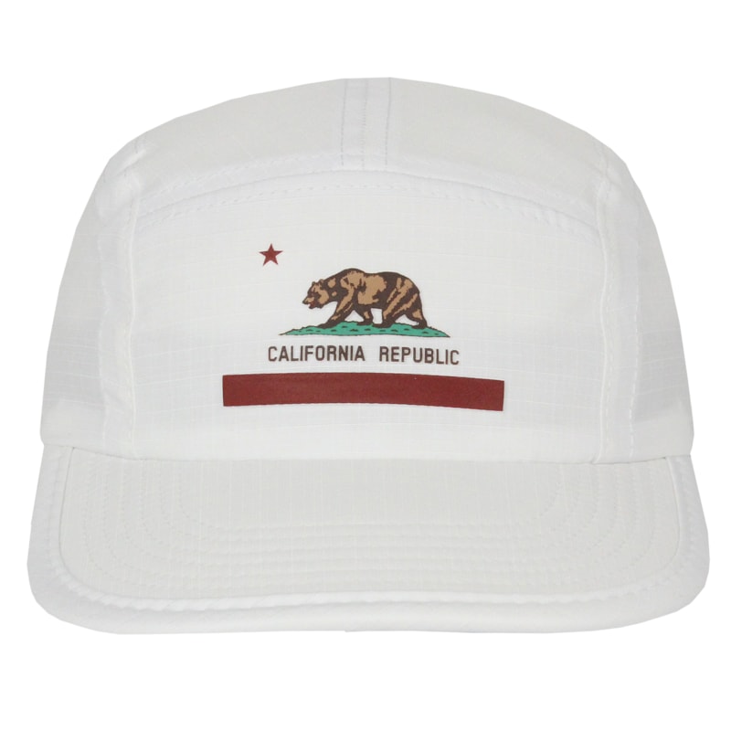 Boné Surf Alive Five Panel California Republic White