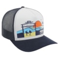 Boné Surf Alive Maresias Trucker Azul