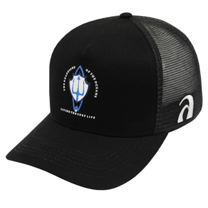 Boné Surf Alive The Guardians Of The Oceans Trucker Black