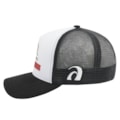 Boné Trucker Surf Alive California Republic Preto e Branco