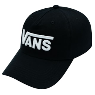 Boné Vans Drop V Logo Snapback Preto