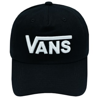 Boné Vans Drop V Logo Snapback Preto