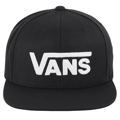 Boné Vans Drop V Snapback Black White