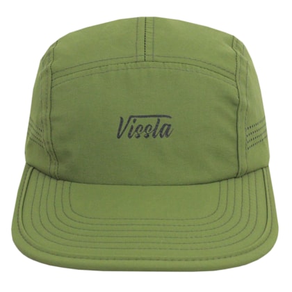 Boné Vissla Five Panel Big Spin Verde