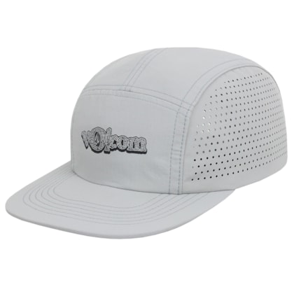 Boné Volcom Five Panel Ent Cinza