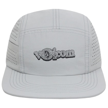 Boné Volcom Five Panel Ent Cinza