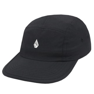 Boné Volcom Stone Feminino Five Panel Preto