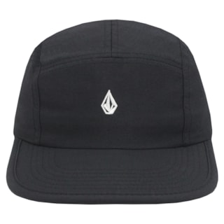 Boné Volcom Stone Feminino Five Panel Preto