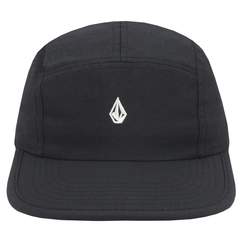 Boné Volcom Stone Feminino Five Panel Preto