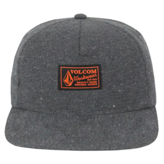 Boné Volcom Workwear Cinza Chumbo