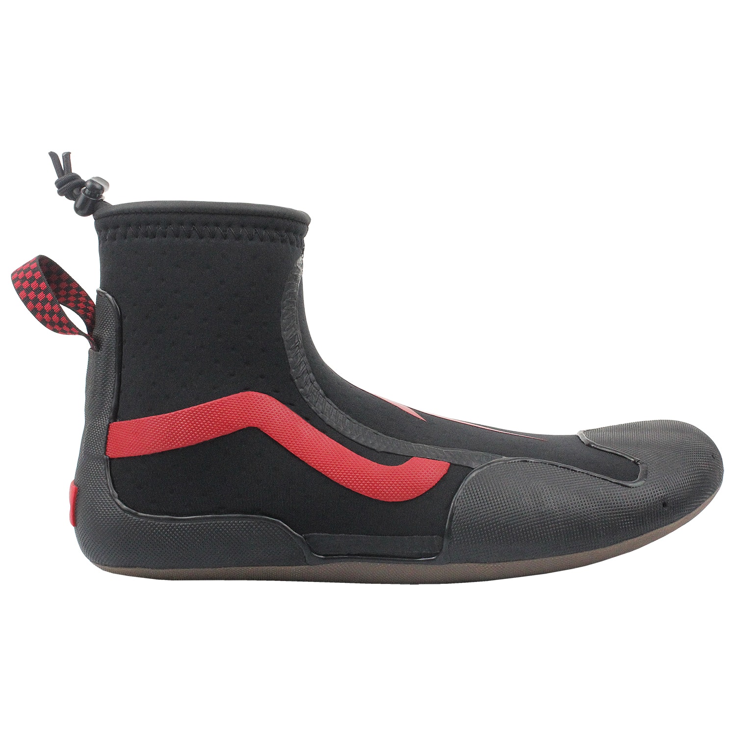 Bota de Neoprene Vans Surf Boot 2 Mid Nathan Florence Black Red