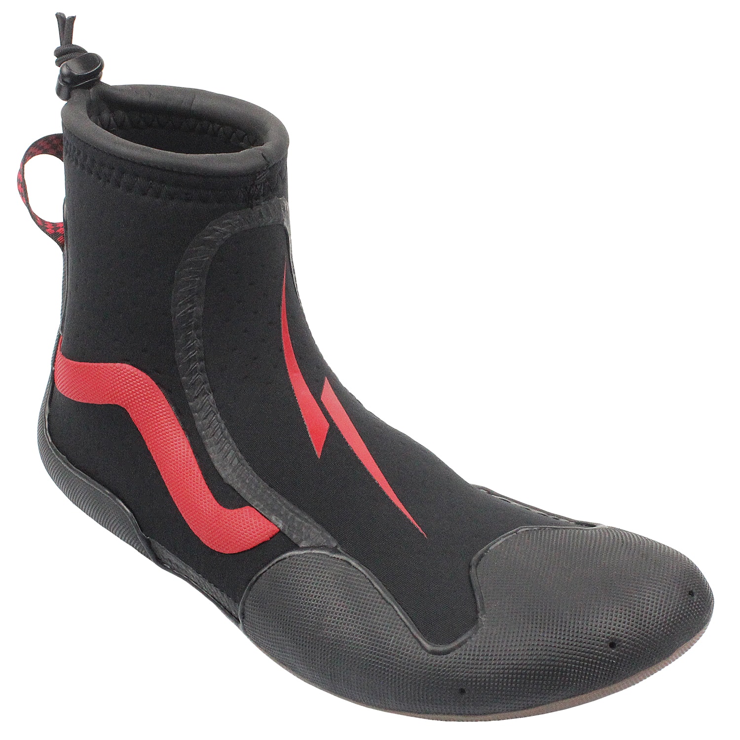 Bota de Neoprene Vans Surf Boot 2 Mid Nathan Florence Black Red