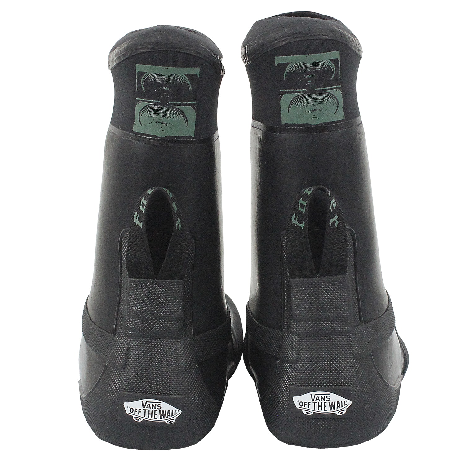 Bota de Neoprene Vans Surf Boot Hi Former Black Green