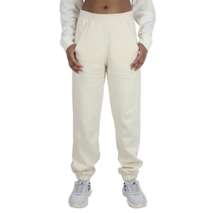 Calça de Moletom Hurley Outline Off White
