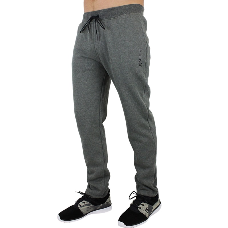 Calça de Moletom Hurley Touch Oliva Mescla