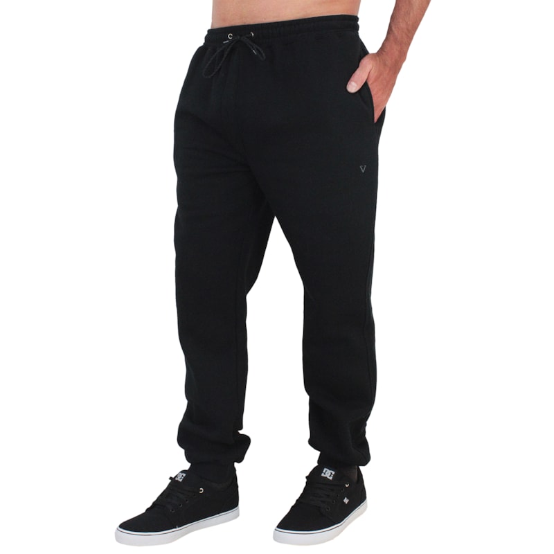 Calça de Moletom Vissla Coastal Black