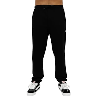 Calça de Moletom Volcom Single Stone Black
