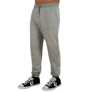 Calça de Moletom Volcom Single Stone Heather Gray