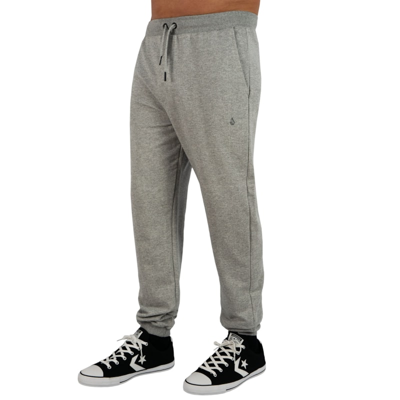 Calça de Moletom Volcom Single Stone Heather Gray