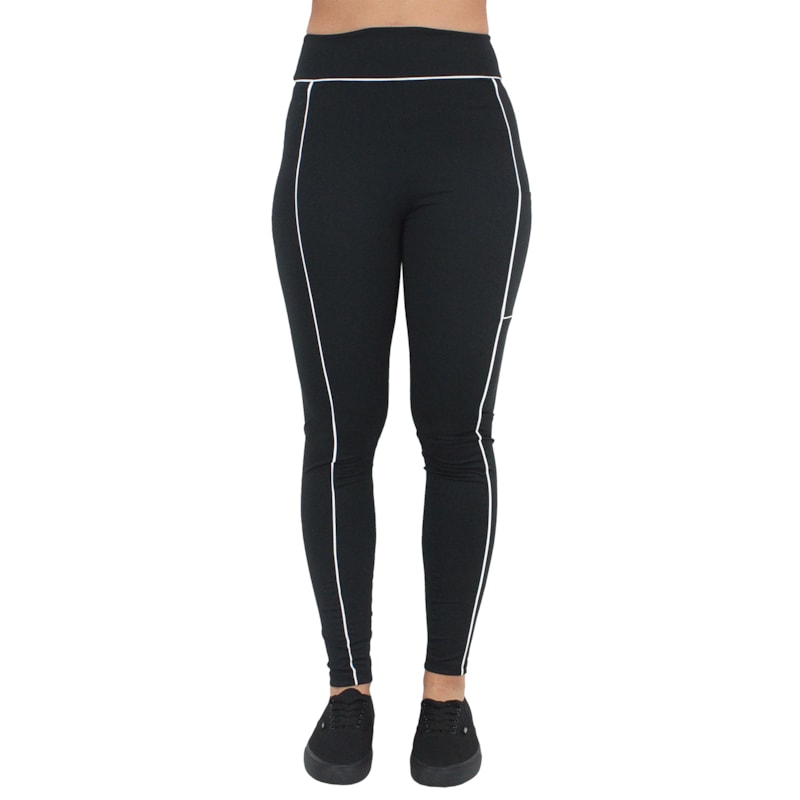 Calça Legging Volcom Lines Preta