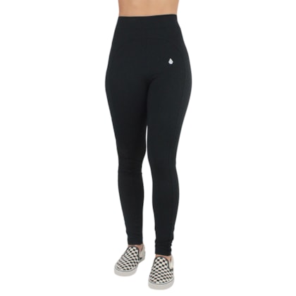 Calça Legging Volcom Truly Stoked Black