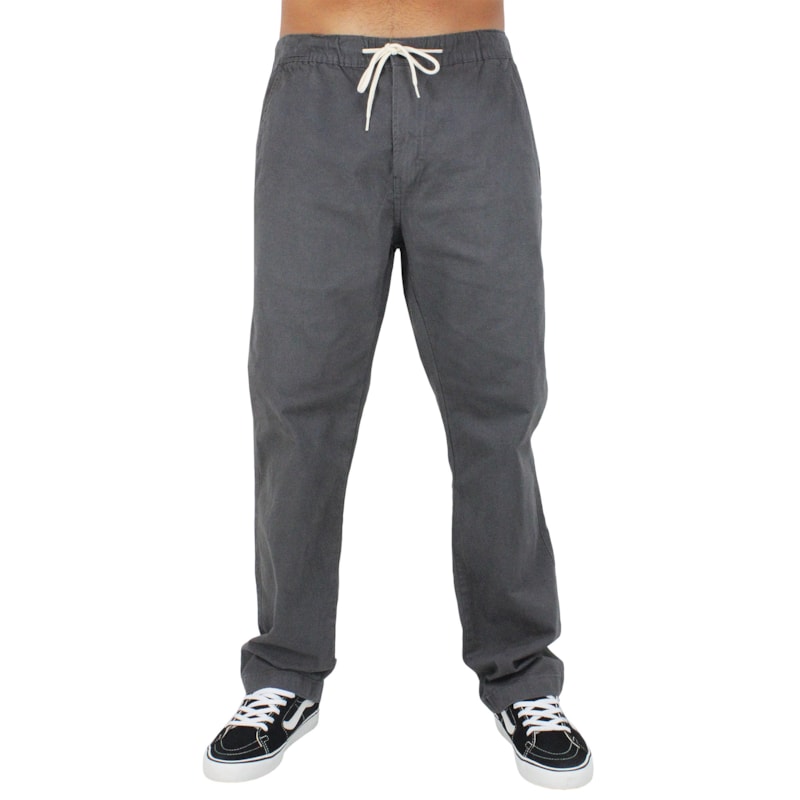 Calça Quiksilver Taxer Twill Cinza