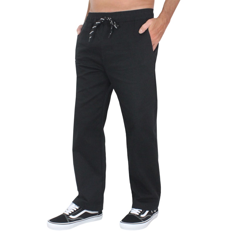 Calça Salazar Ocean Phone Pocket Chino Preta