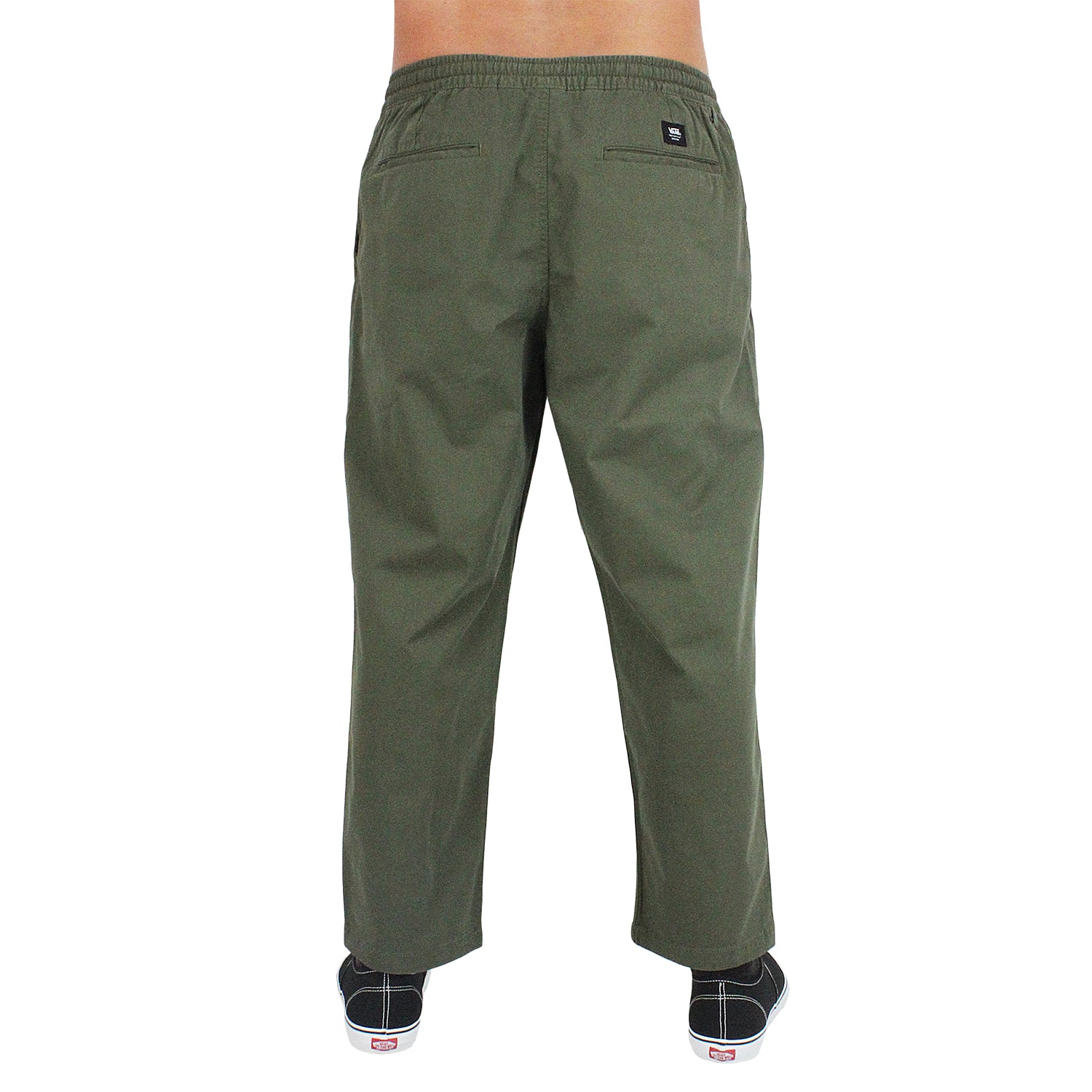 Calça Vans Range Loose Cropped Elastic Waist Pant Grape Leaf