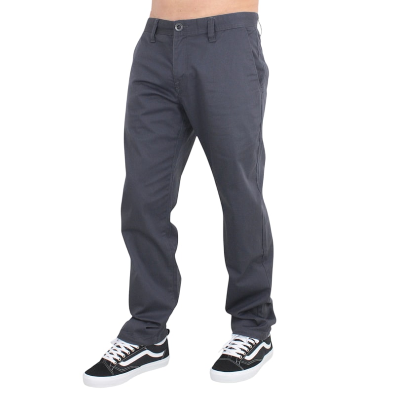 Calça Volcom Frickin Modern Charcoal