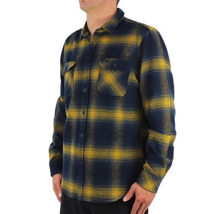 Camisa Rip Curl Count Flannel Shirt Gold