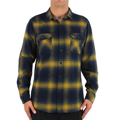 Camisa Rip Curl Count Flannel Shirt Gold