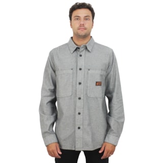 Camisa Volcom Levelstone Workwear Antique Black Importada