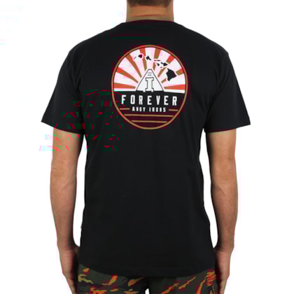 Camiseta Billabong Andy Irons Forever Preta Camiseta Billabong Andy Irons Forever Preta
