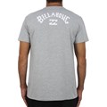 Camiseta Billabong Arch Wave Cinza Mescla