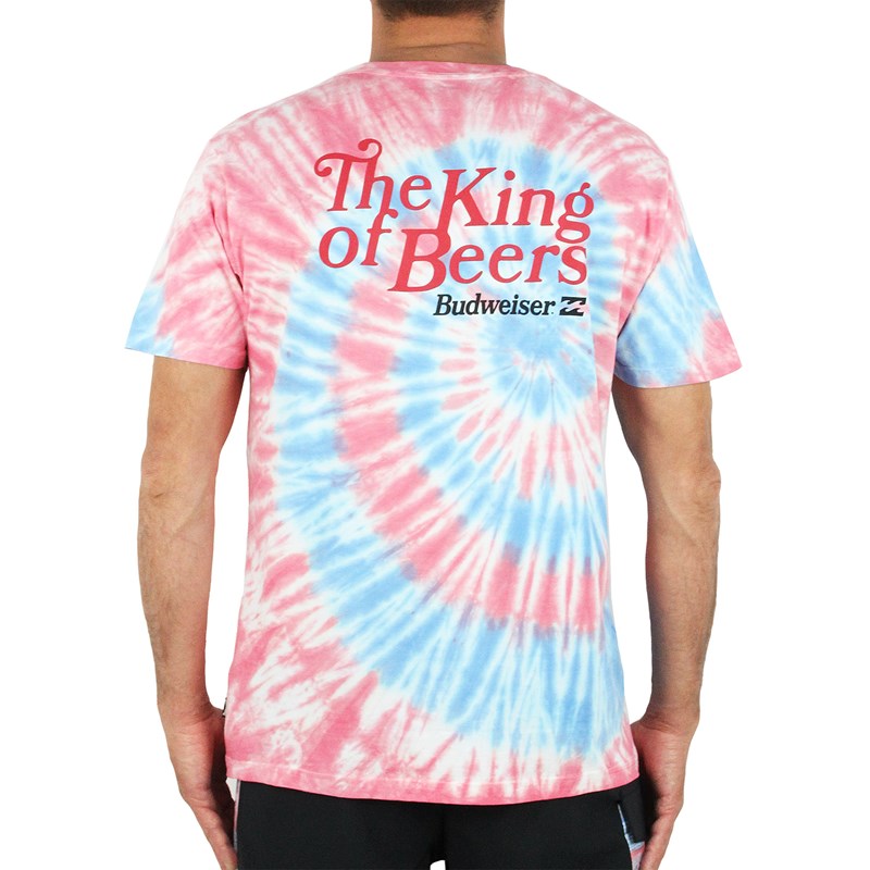 Camiseta Billabong Bud King Of Beers White