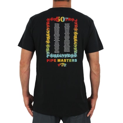 Camiseta Billabong Pipe Masters Years I Black Camiseta Billabong Pipe Masters Years I Black