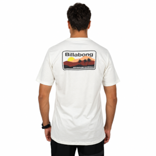 Camiseta Billabong Range Snow White