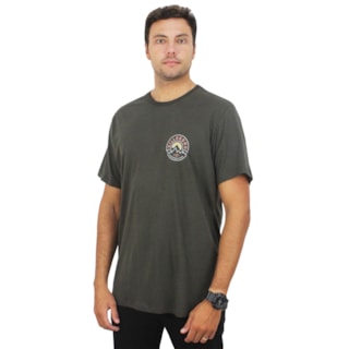 Camiseta Billabong Rockies I Dark Brown
