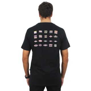Camiseta Billabong Timeline Black