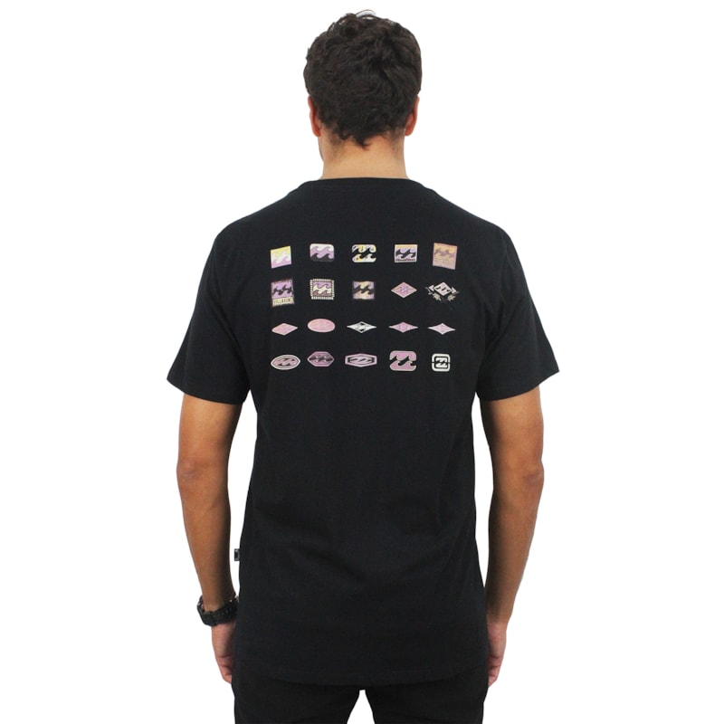 Camiseta Billabong Timeline Black