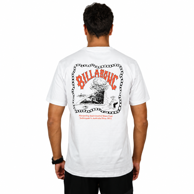 Camiseta Billabong Wave Pool Branca