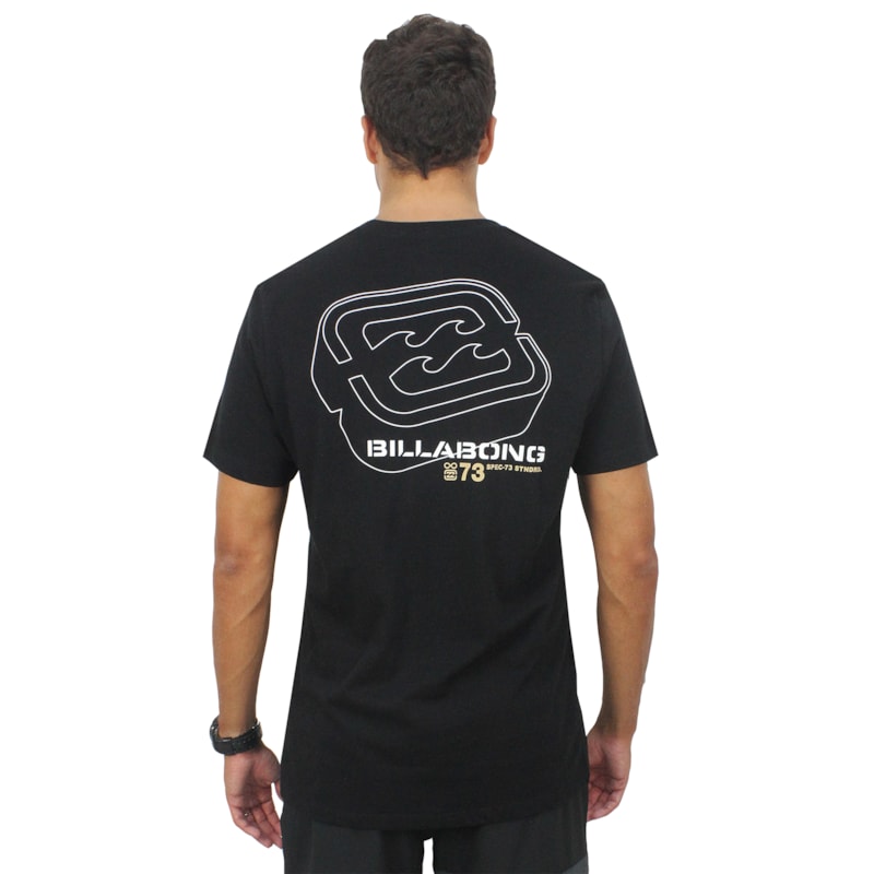 Camiseta Billalbong Spec 73 II Black Importada