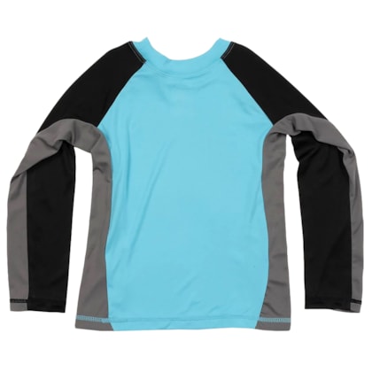 Camiseta de Lycra Rip Curl Infantil Driven Box Blue