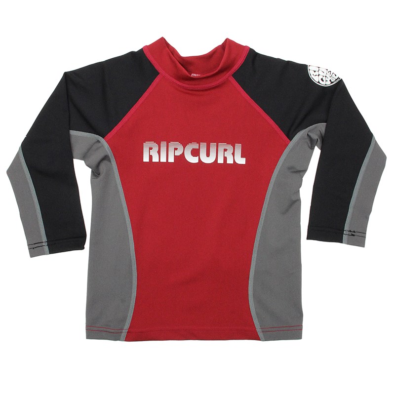 Camiseta de lycra Rip Curl Undertow Black Red