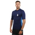 Camiseta de Lycra Volcom Lido Solid Navy