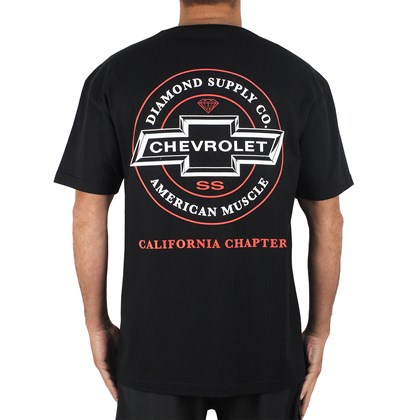 Camiseta Diamond Collab Chevrolet American Muscle Black