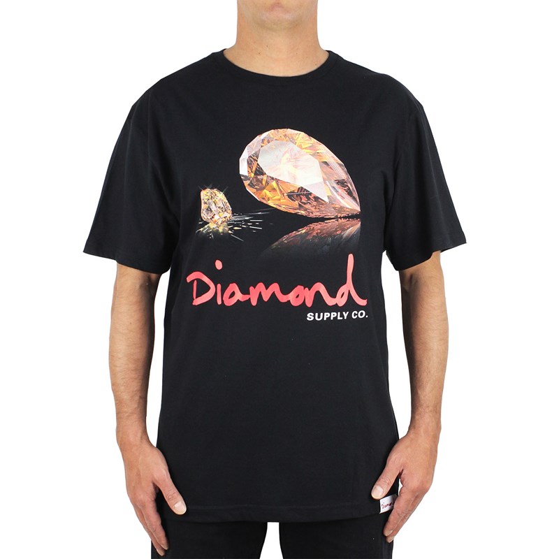 Camiseta Diamond Mirror Black