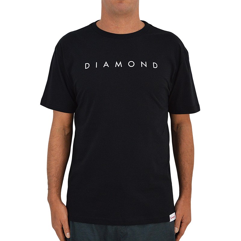 Camiseta Diamond Supply Leeway Black