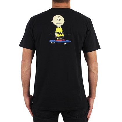 Camiseta Element X Peanuts Kruzer Black
